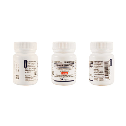 Pms - Cetirizine Tablet 1 Bottle of 100 Tablets