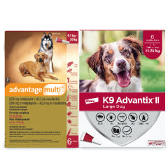 Multi-Duo for Dogs, 11 - 25 kg (Red), 6 + 6 Tubes - product image 1