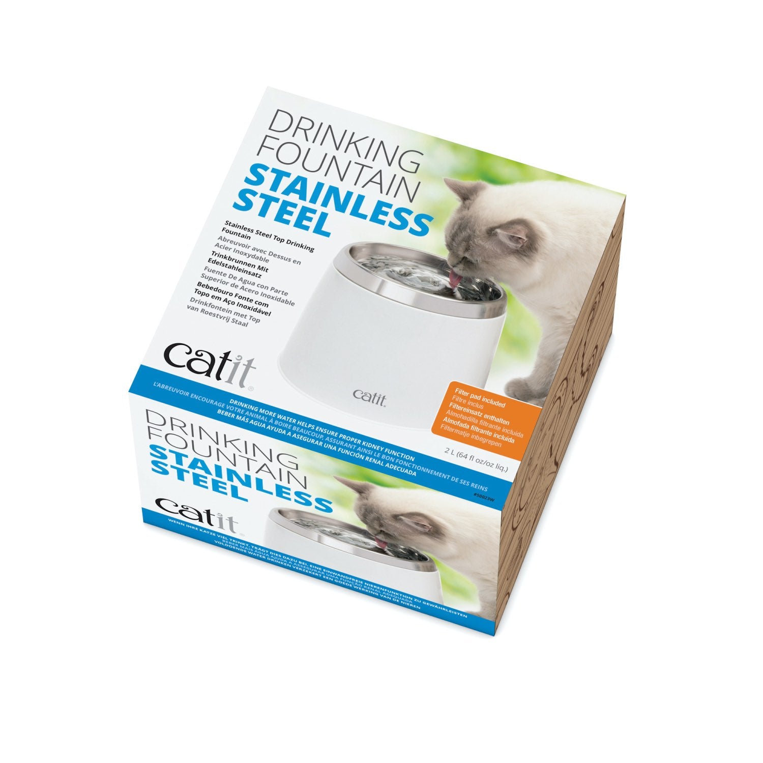Drinking Fountain Fresh & Clear for Cats (2 L), 1 Unit - additional product view 2
