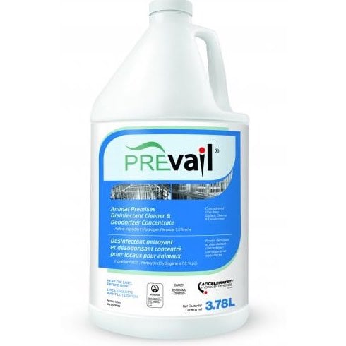 PREVail Concentrate for Farm Animals 3.78 L 1 Jug of 4 L 7 % W / W