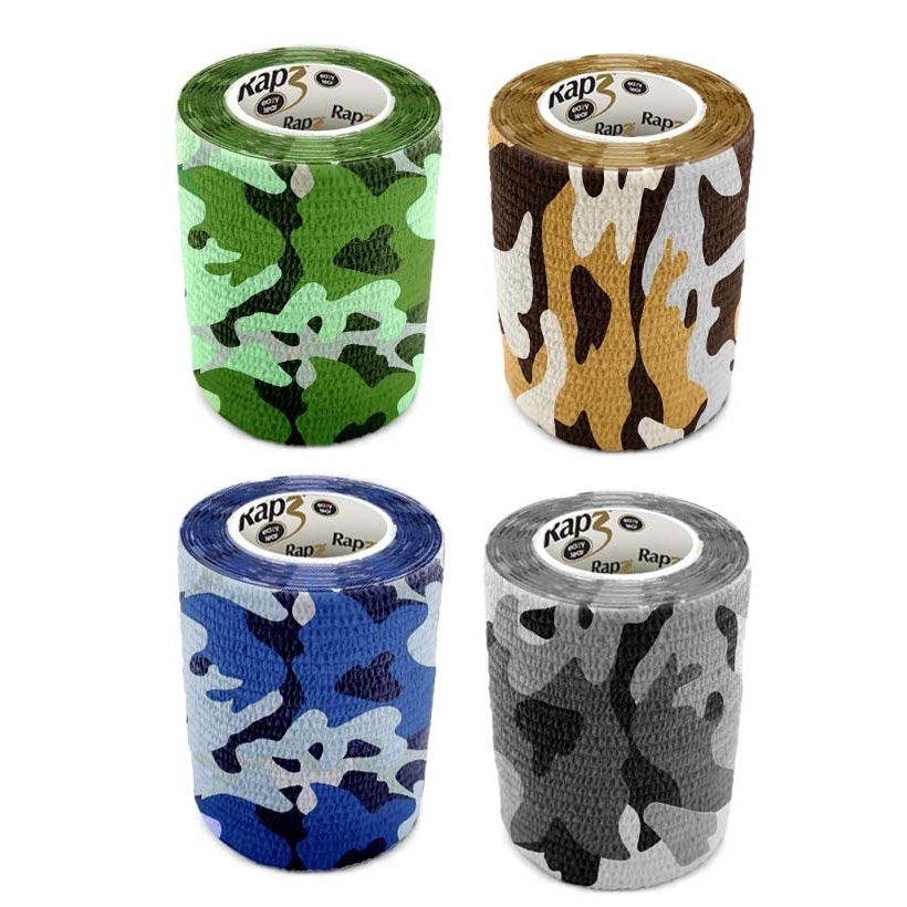 Cohesive Bandage Rapz Easy Tear 5 m Roll (5 cm), Box of 12 Rolls