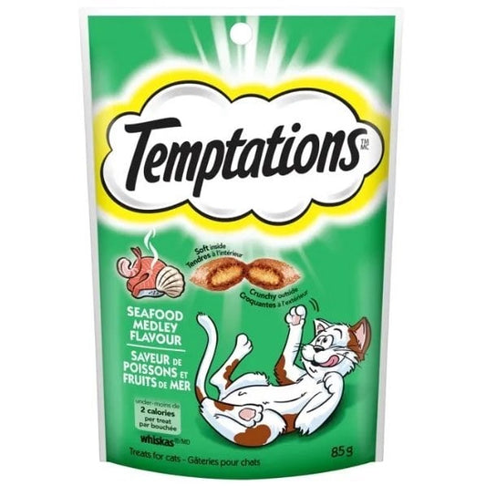 Feline Temptations Treats for Cats (Seafood) 85 g Pouch