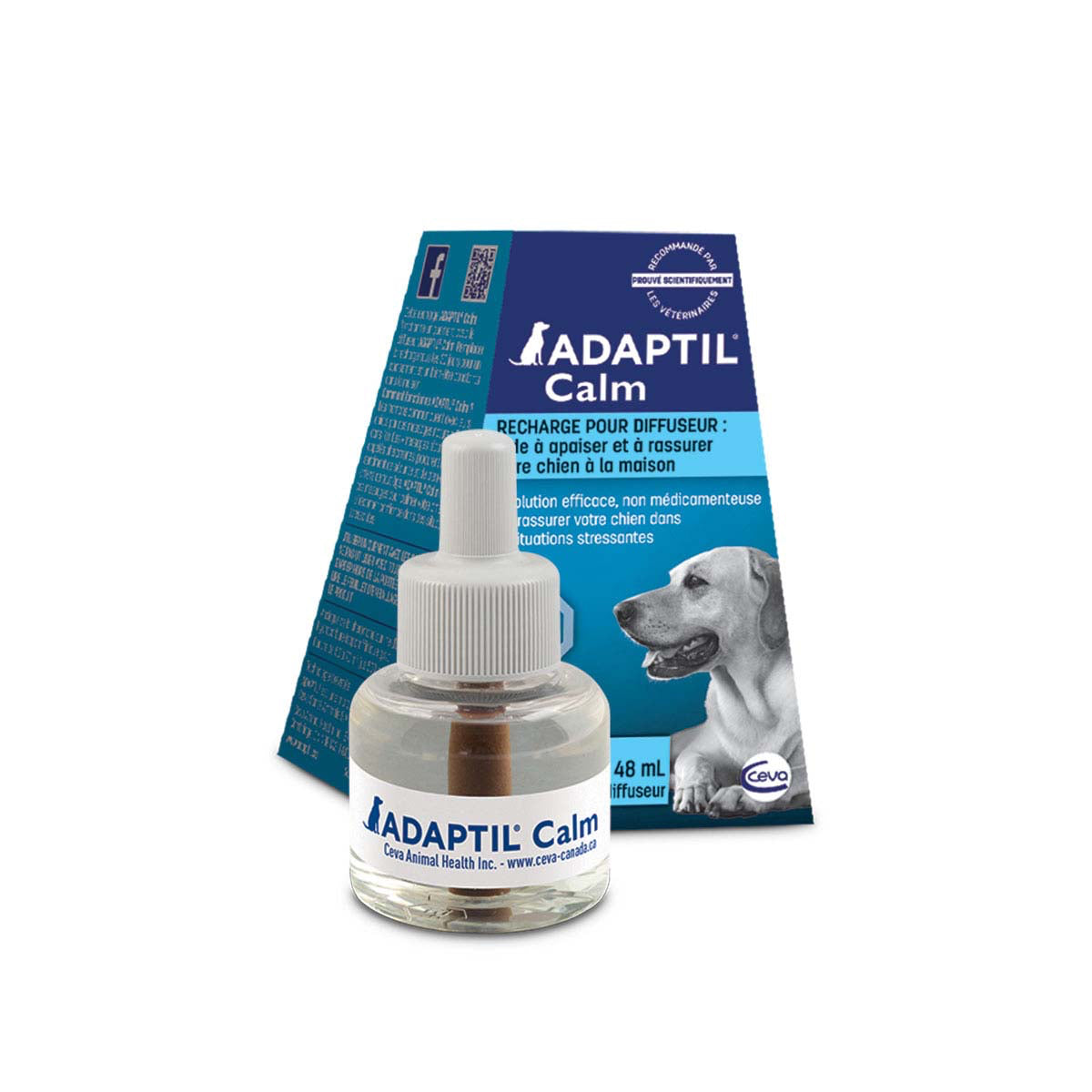Adaptil Calm Diffuser Refill for Dogs Solution - Pack of 1 X 48 mL Refill Bottle - product image 1