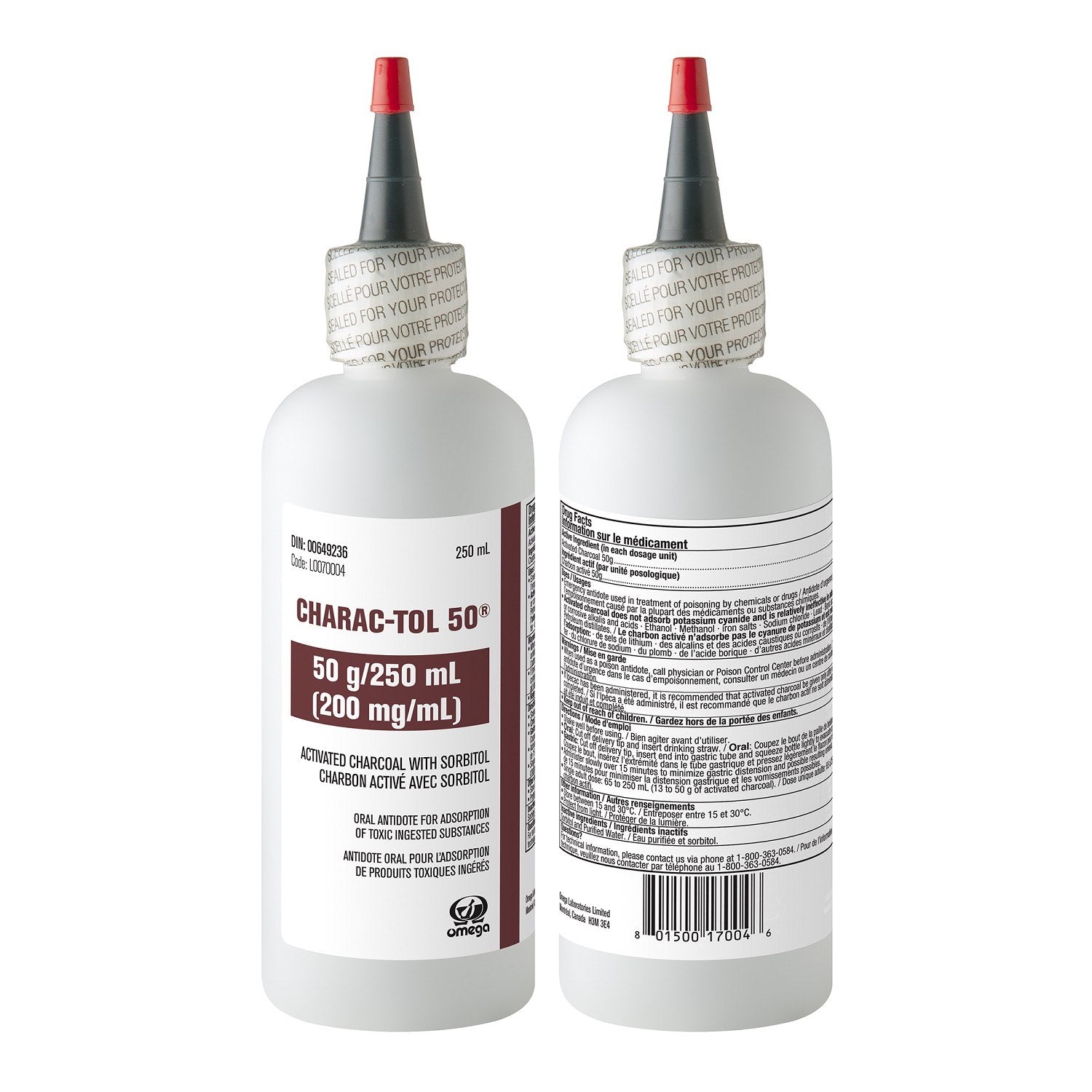 Charac - Tol 50 Suspension 1 Bottle of 250 mL