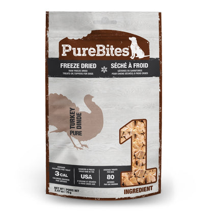 PureBites for Dogs (Turkey) 70 g Bag