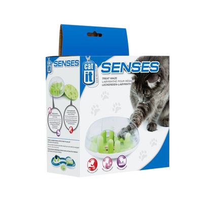 Senses Treat Maze for Cats (Green) 1 Unit - additional product view 2