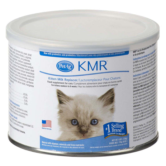 KMR Kitten Powder Milk Replacer for Cats 170 g Jar