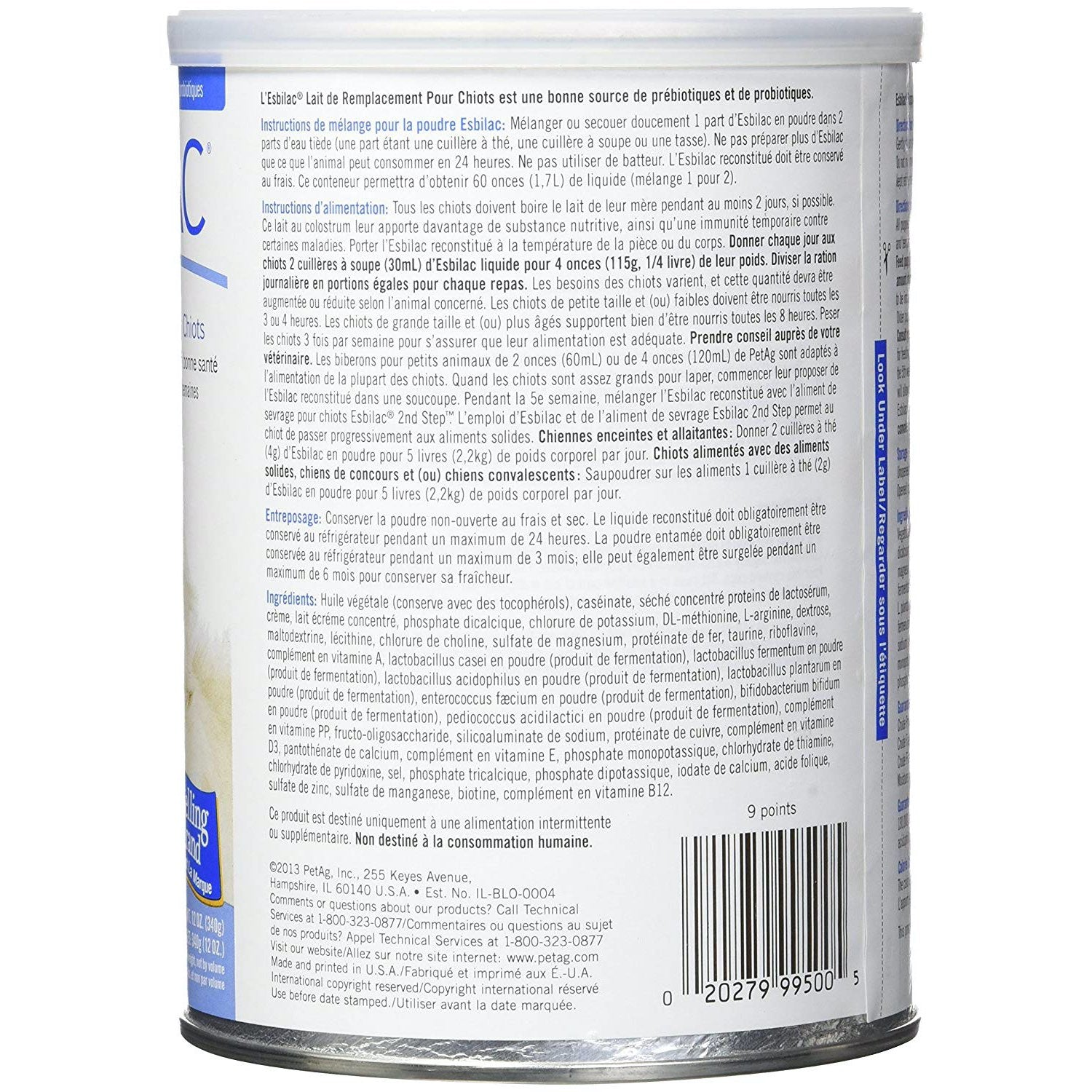 Esbilac Powder for Puppies for Dogs 340 g Jar - additional product view 2