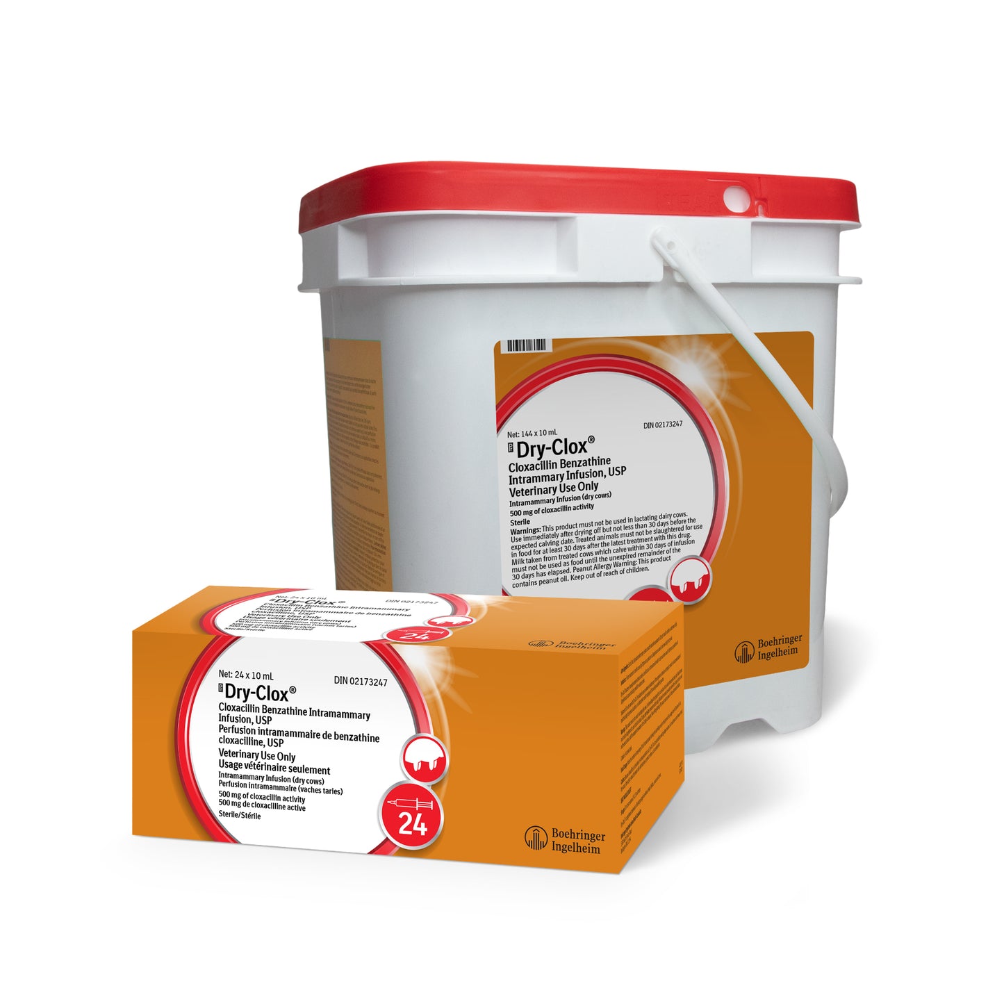Dry - Clox for Farm Animals 144 Units 500 mg