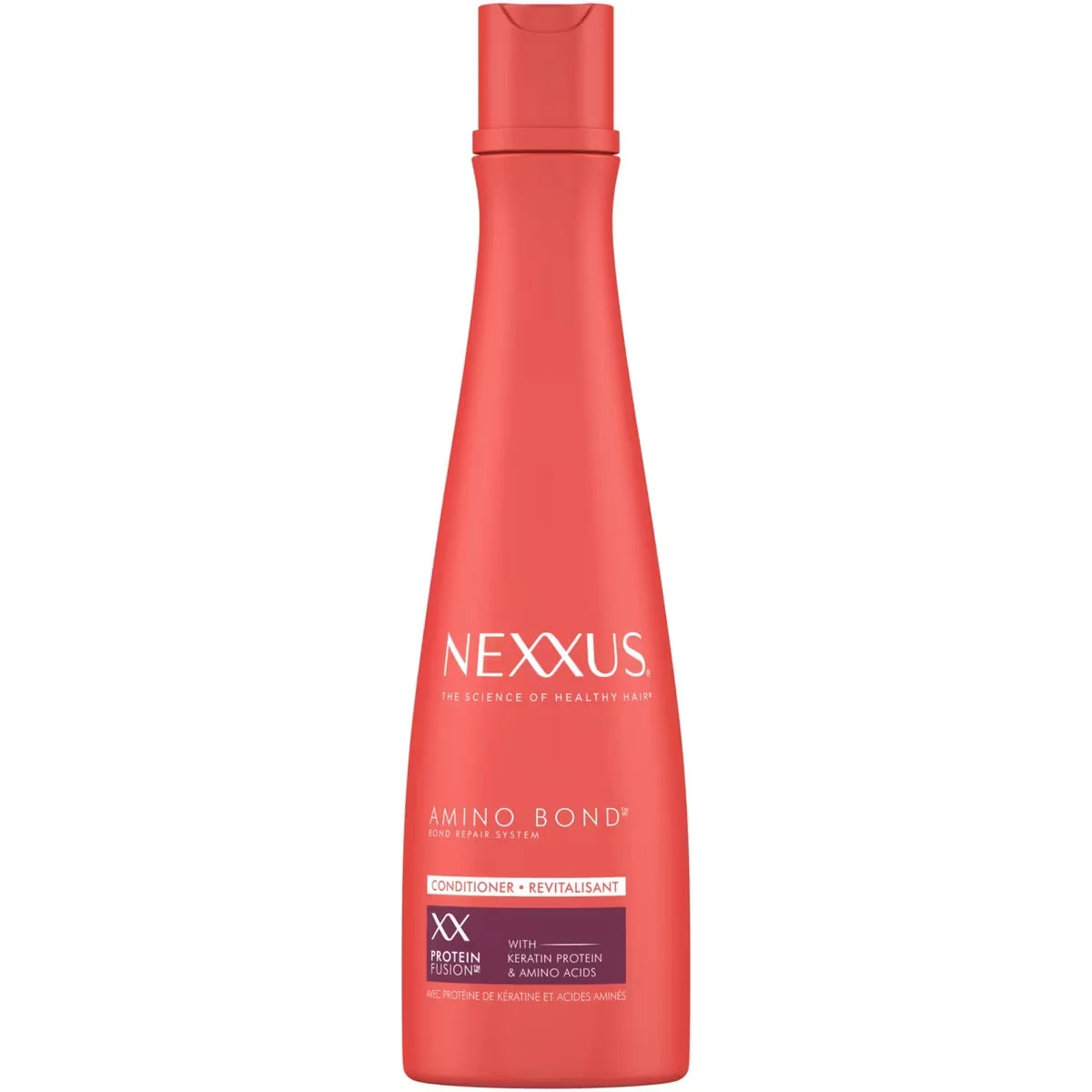 Nexxus Amino Bond Conditioner for Damaged Hair Bond Repair System Sulfate-Free with Keratin Protein & Amino Acids front package