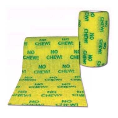 No Chew PowerFlex Bandage (Yellow) (4 in) 1 Unit