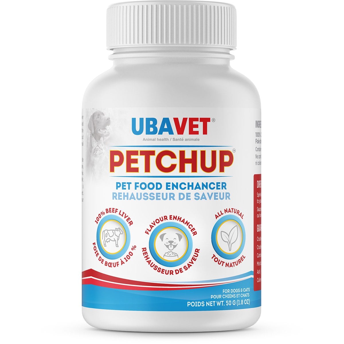 Petchup Pet Food Enhancer (Beef Liver) 50 g Bottle