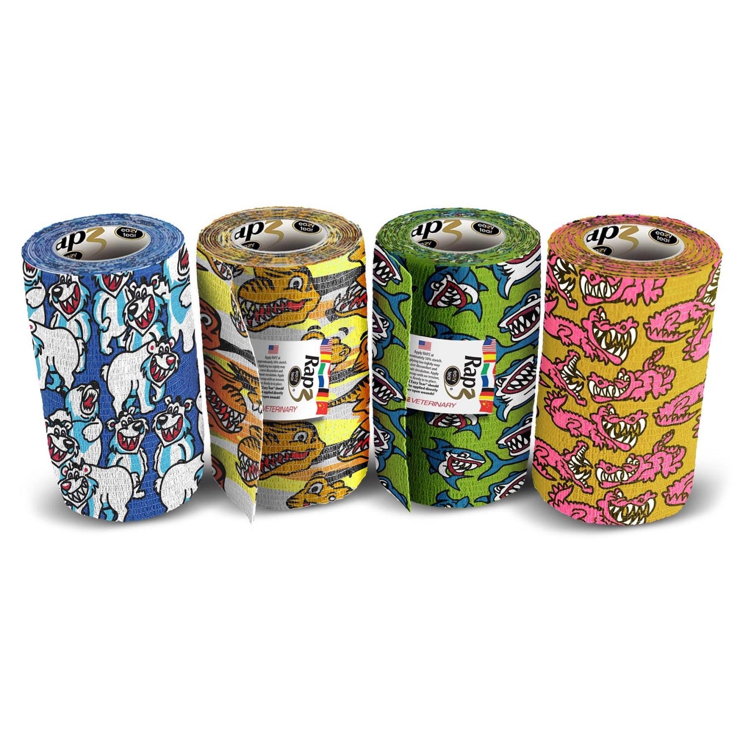 Cohesive Bandage Rapz Chewy NoNo (5 cm), Box of 12 Rolls