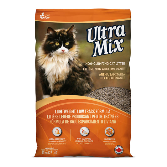 Ultra Mix Non Clumping Litter for Cats 10 kg Bag