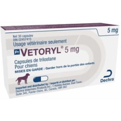 Vetoryl Capsules for Dogs, 5 mg, 30 Capsules - product image 1