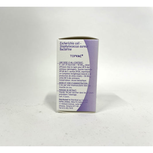 TopVac 50 mL 1 Vial of 25 Doses 2 mL / Dose - additional product view 2