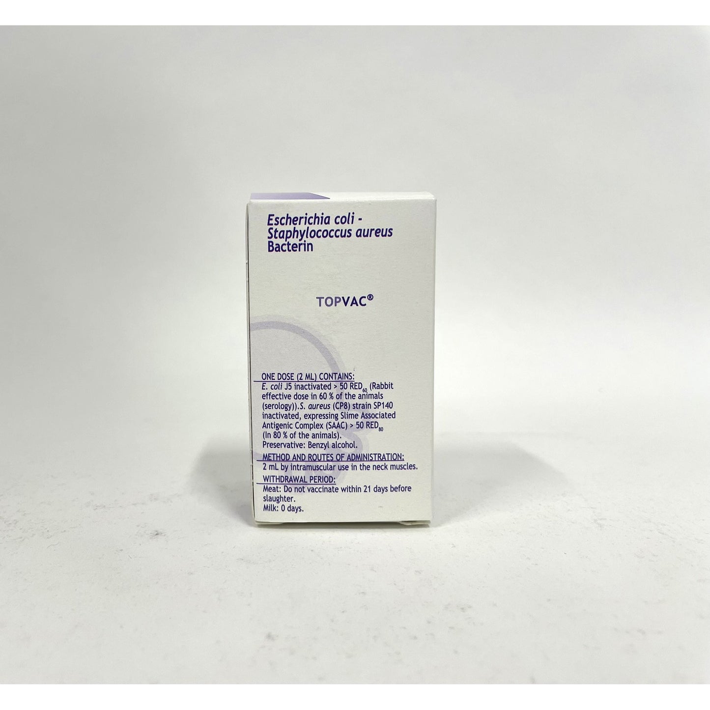 TopVac 50 mL 1 Vial of 25 Doses 2 mL / Dose - additional product view 3
