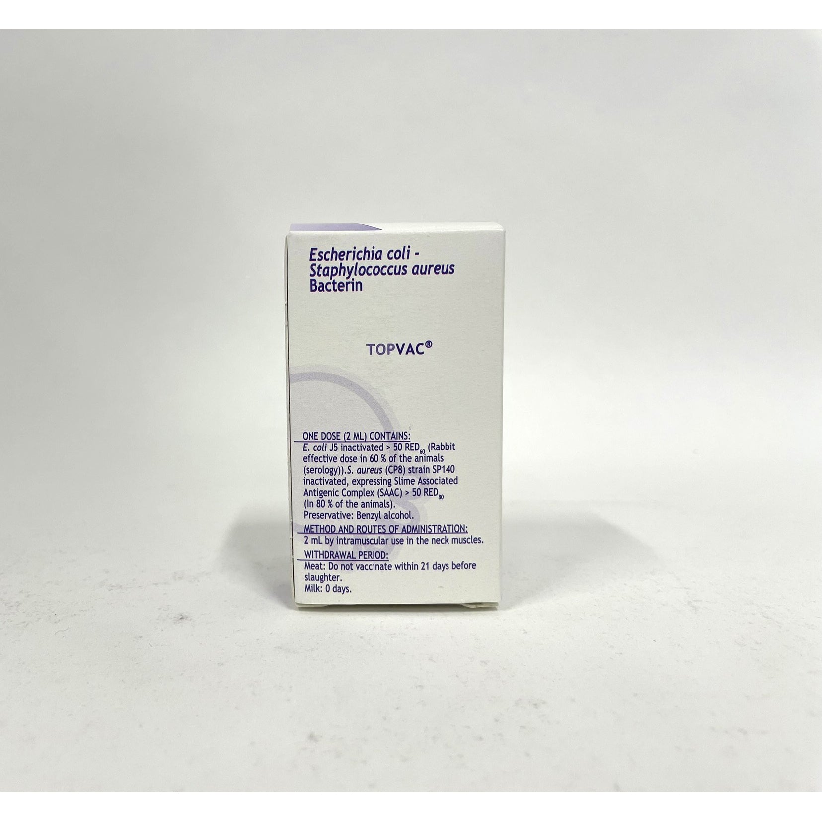 TopVac 50 mL 1 Vial of 25 Doses 2 mL / Dose - additional product view 3