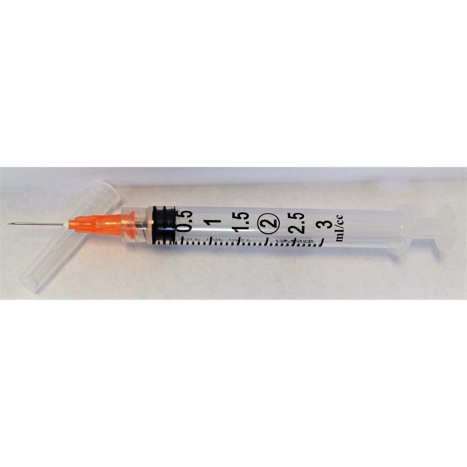 3 Cc LL Syringes with Needle Box of 100 Syringes 25 g x 5 / 8 in