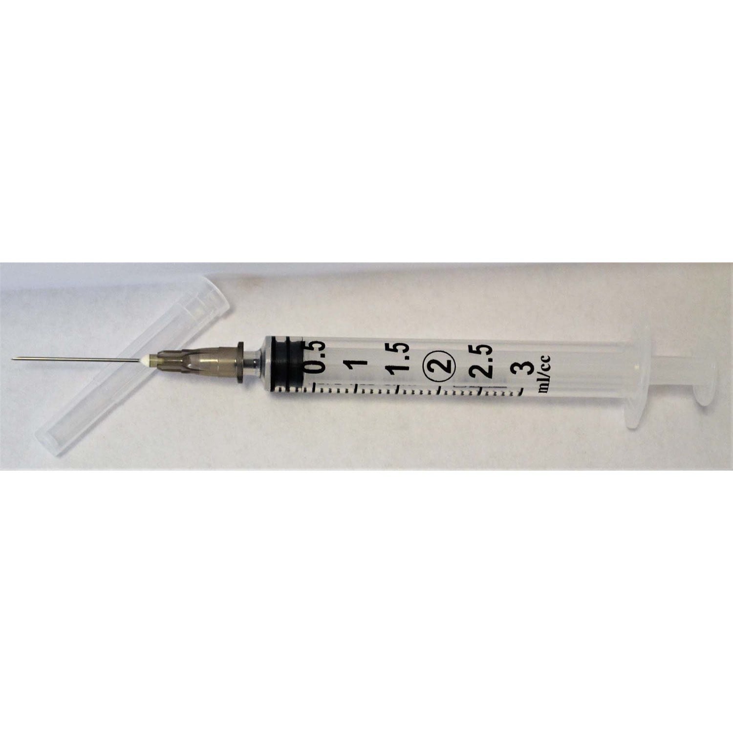 3 Cc LS Syringes with Needle Box of 100 Syringes 22 g x 1 in