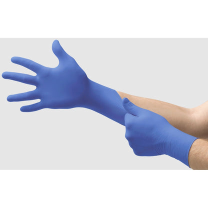 Micro - Touch Micro - Thin Nitrile Exam Gloves, Powder-Free, Non-Sterile, Blue (Box of 300) - additional product view 2