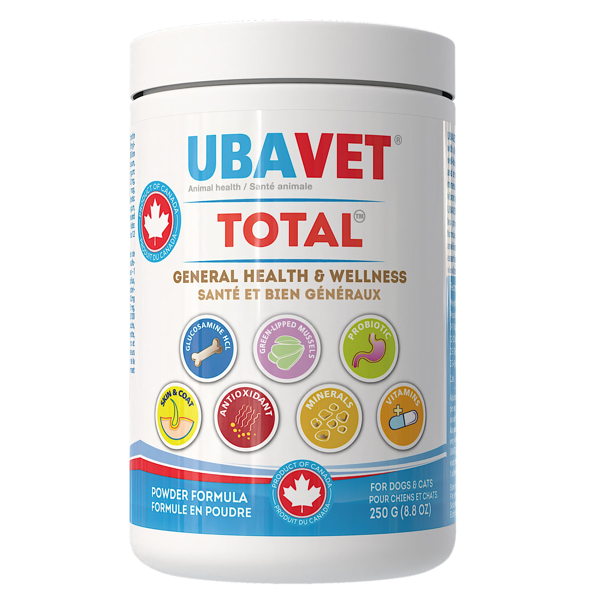 Total General Health & Well Being Supplement for Cats 250 g Jar