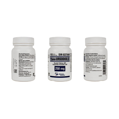 Pms - Ursodiol C Tablet Bottle of 100 Tablets
