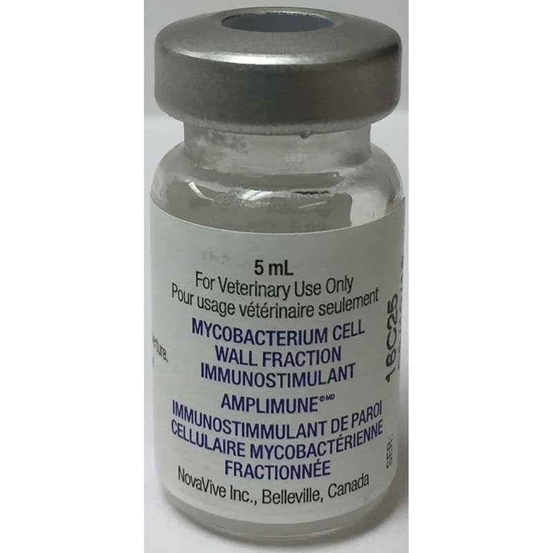 Amplimune for Farm Animals 5 mL 1 Vial of 5 mL 1 mL / Dose