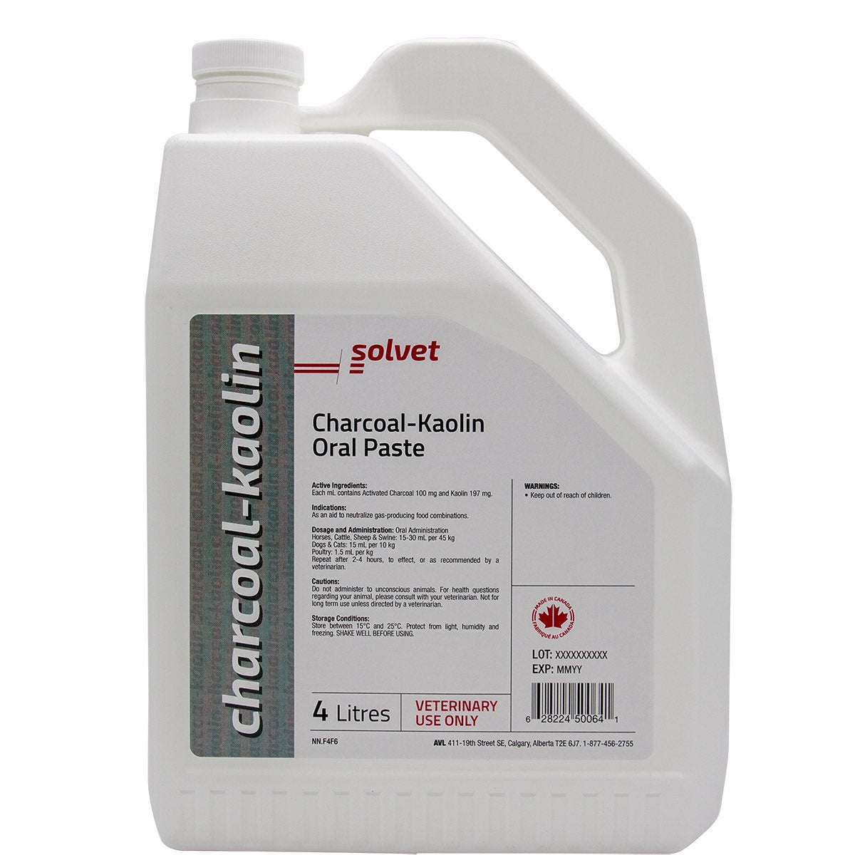 Activated Charcoal 4 L 100 / 197 mg