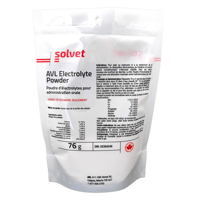 AVL Electrolyte Powder for Farm Animals 76 g