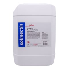 Solmectin Pour-on for Farm Animals, 5 mg/ml, 20 L - product image 1