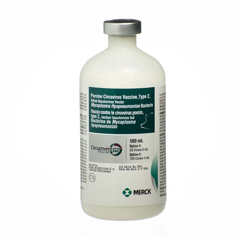 Circumvent PCV - M G2 for Farm Animals 100 mL 1 Vial of 100 mL 1 - 2 mL / Dose