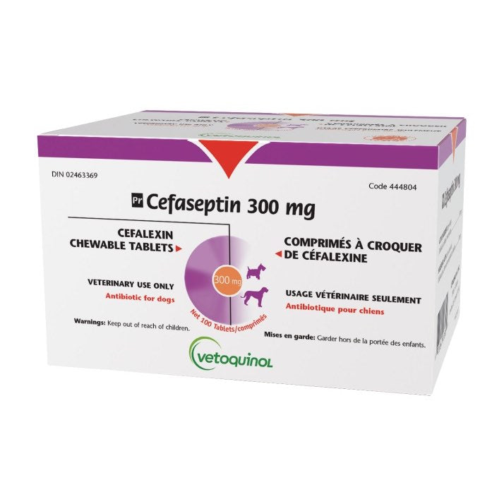 Cefaseptin Chewable Tablets 1 Box of 100 Tablets
