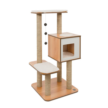 V - High Base Cat Tree Vesper for Cats 121.5 cm 1 Cat Tree
