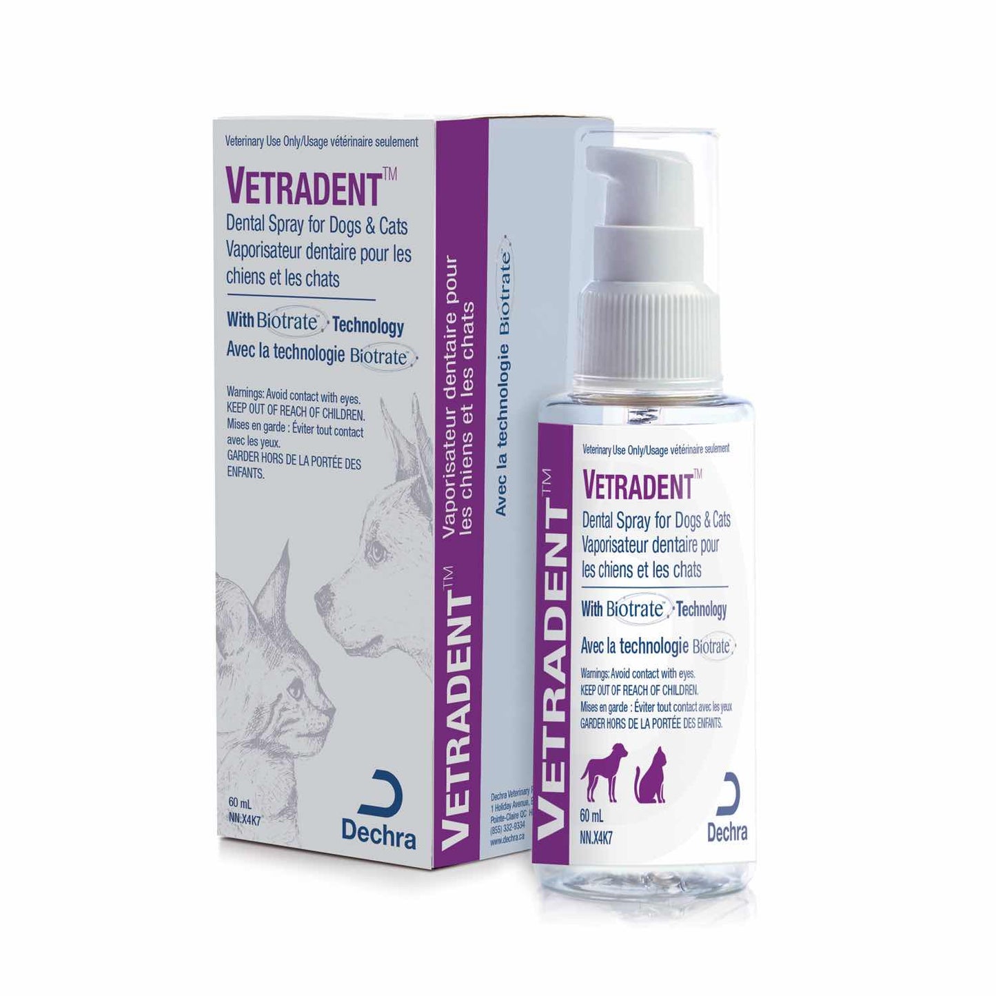 Vetradent Dental Spray for Cats 60 mL Bottle