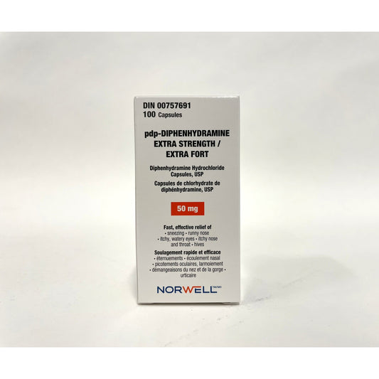 Pdp - Diphenhydramine Capsule Bottle of 100 Capsules - view 1
