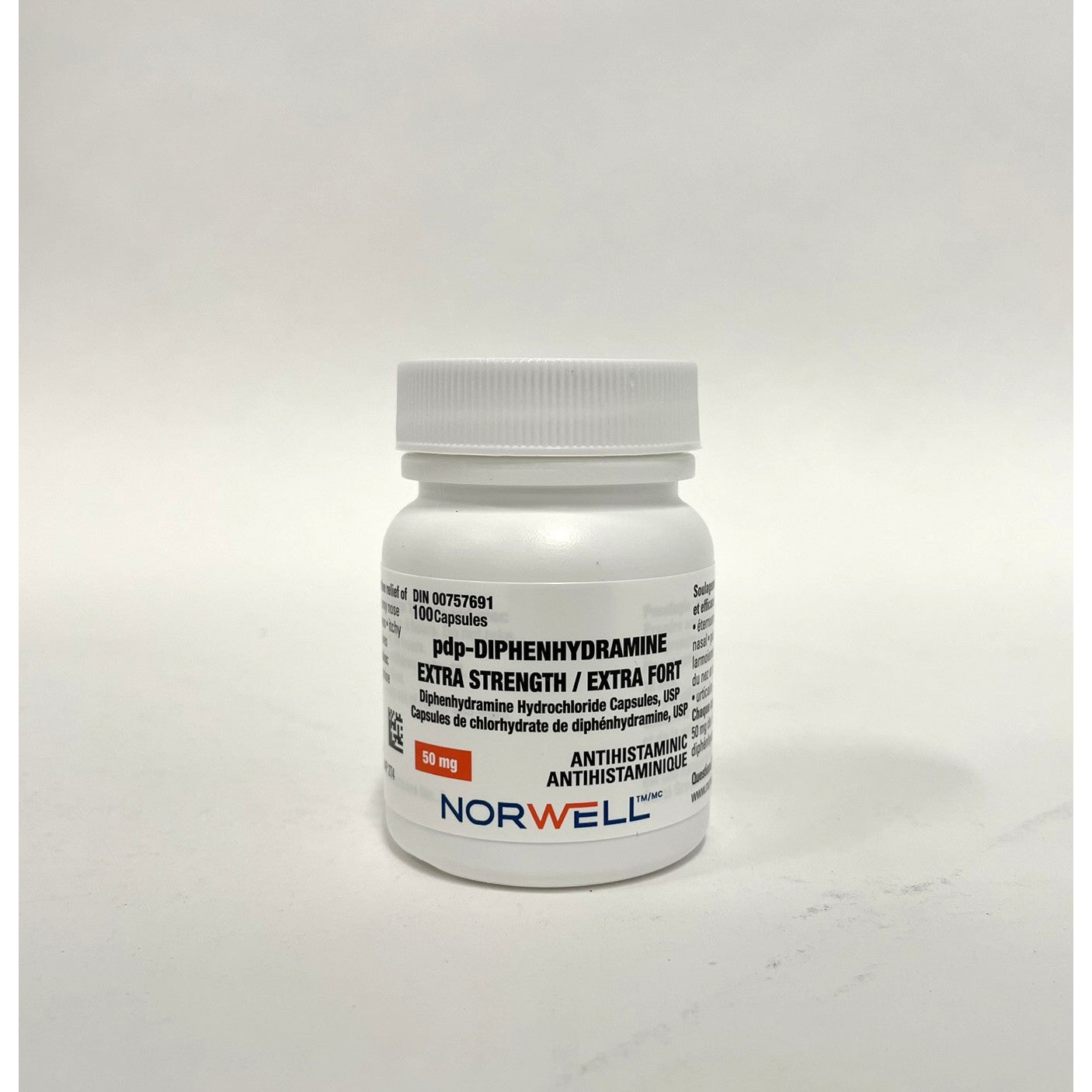 Pdp - Diphenhydramine Capsule Bottle of 100 Capsules