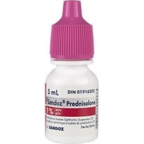Prednisolone Ophthalmic Suspension 1 Bottle of 5 mL