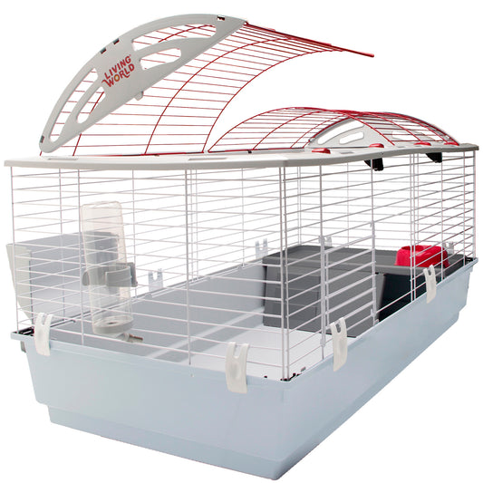 Deluxe Habitat for Small Pets (Grey) 1 Unit