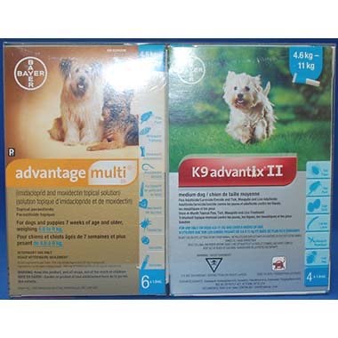 Multi-Duo Plus for Dogs, 4.6 - 9 kg (Aqua), 6 + 4 + 4 Tubes - product image 2