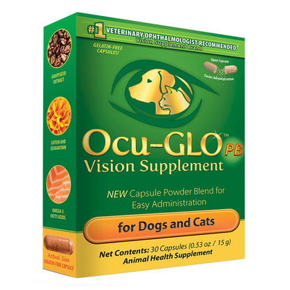 Ocu - GLO PB for Dogs and Cats 30 Cap