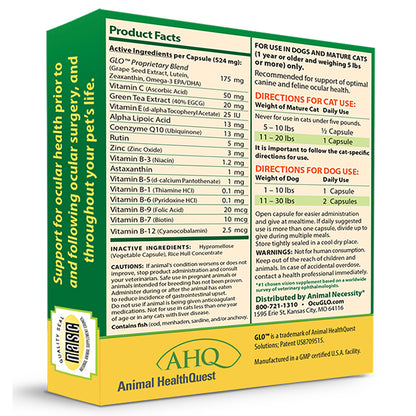 Ocu - GLO PB for Dogs and Cats 30 Cap - additional product view 2