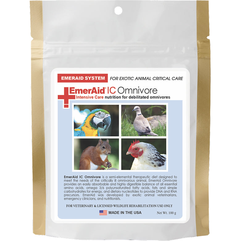 EmerAid IC Omnivore for Small Pets 100 g Pouch