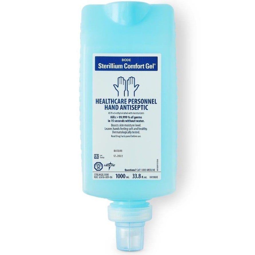 Sterillium Comfort Gel Hand Sanitizer Refill 1000 mL Bottle 85 %