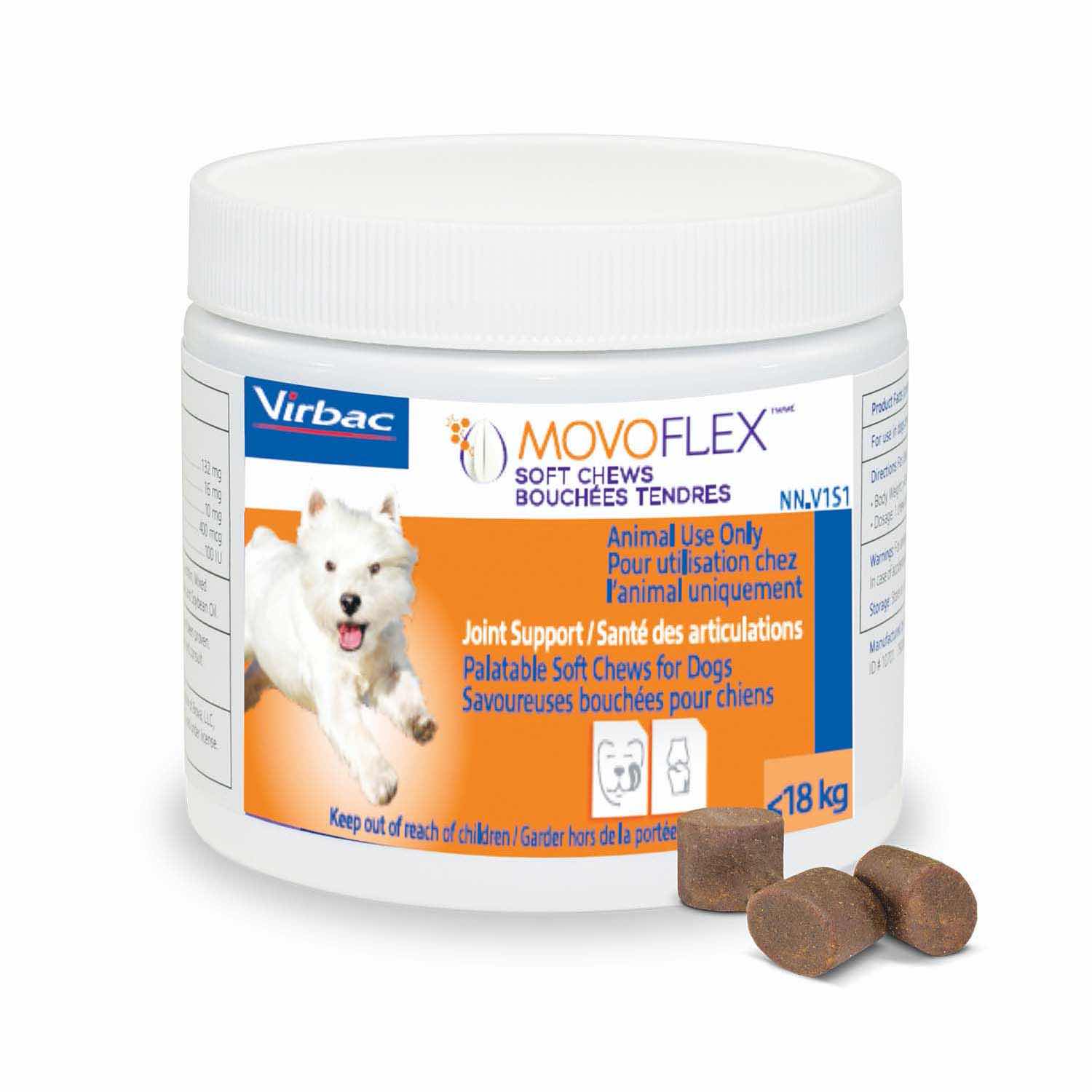 Movoflex for Small Dogs (Chicken) 60 Soft Chews