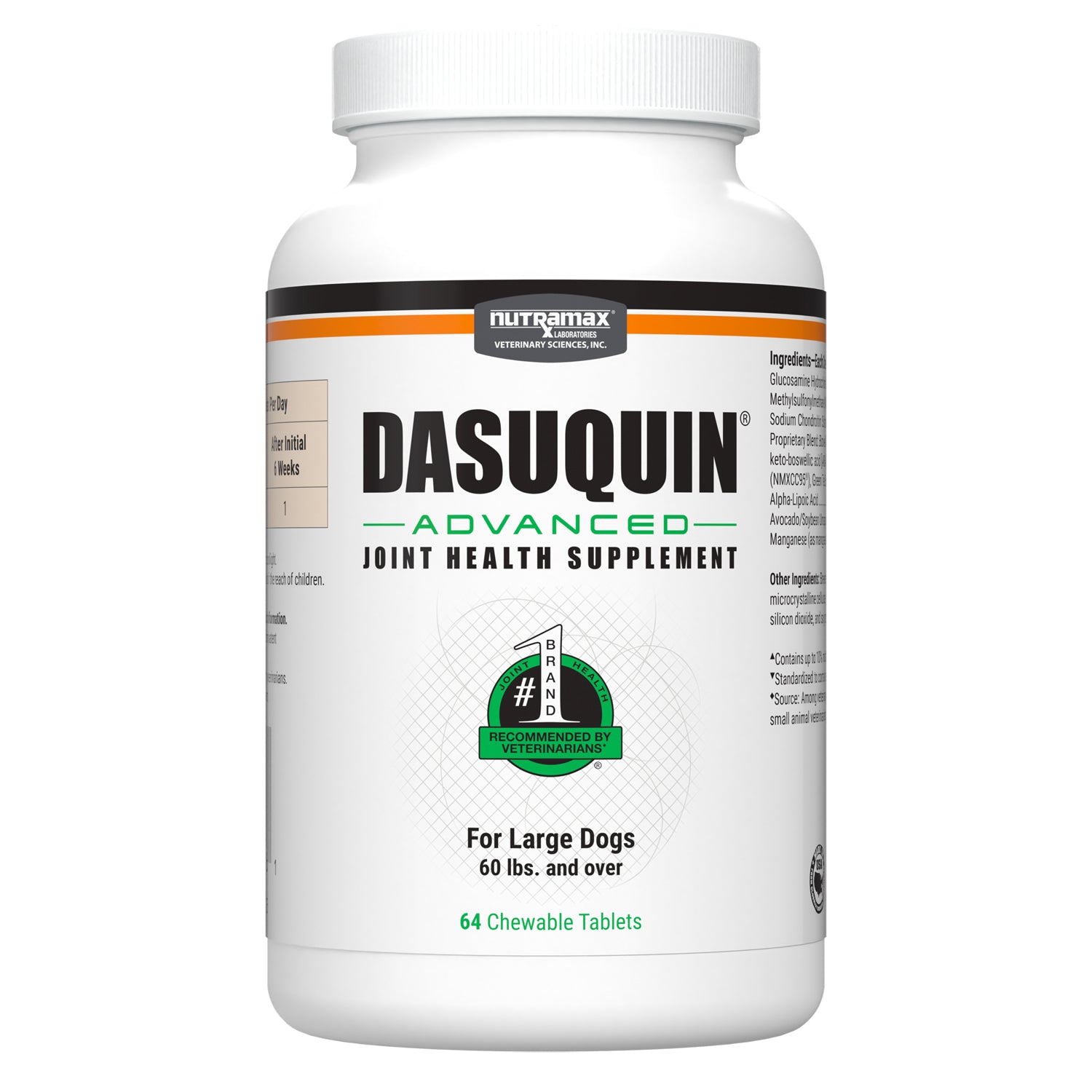 Dasuquin Advanced Chewable for Large Dogs (Original) 64 Chewable Tablets