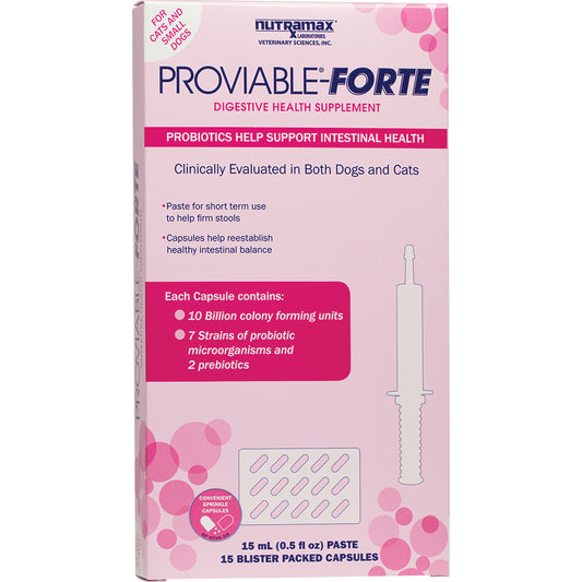 Proviable Forte Kit for Cats and Small Dogs 1 Kit 10000000000 CFU