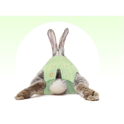 Medical Pet Shirt for Rabbit for Small Pets (Green) Pack of 1 Unit, XS - additional product view 3