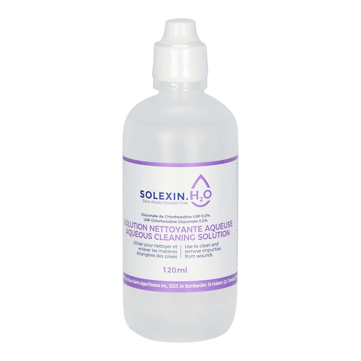Aqueous Cleaning Solution with Chlorhexidine 120 mL Bottle 0.2 %