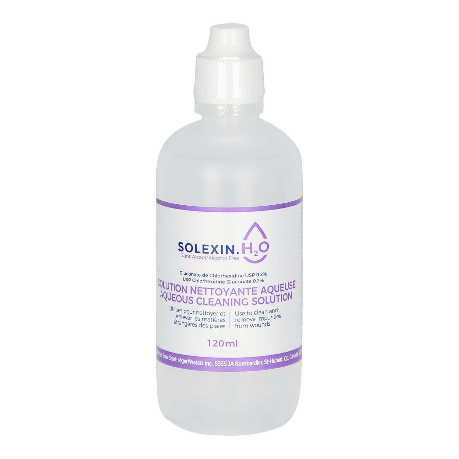 Aqueous Cleaning Solution with Chlorhexidine 120 mL Bottle 0.2 %